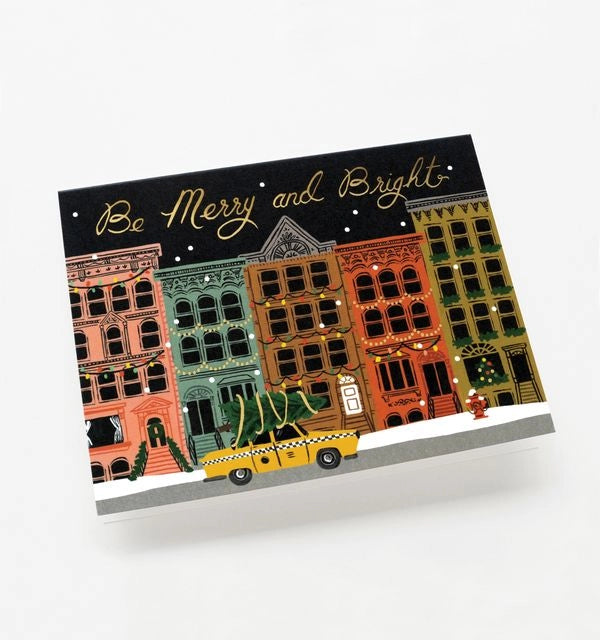 Brownstone Holiday Card