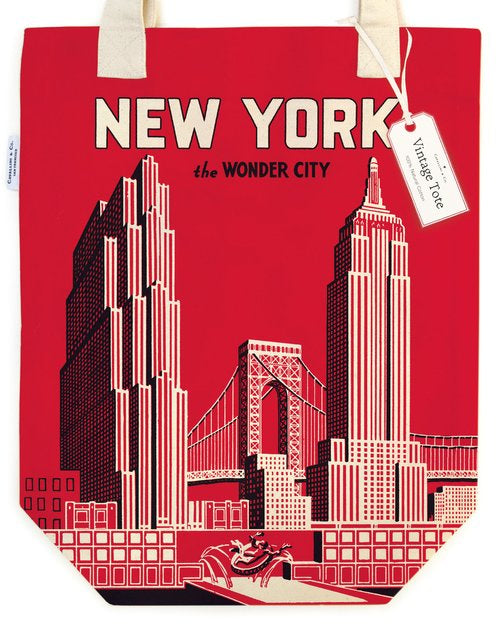 Vintage Red Tote
