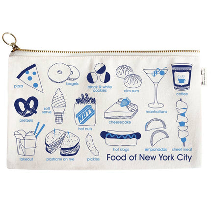 Food of NYC Flat Pouch