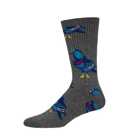 Sly Pigeon Cotton Crew Socks