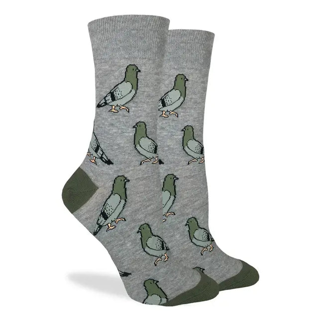 Grey Pigeon Socks