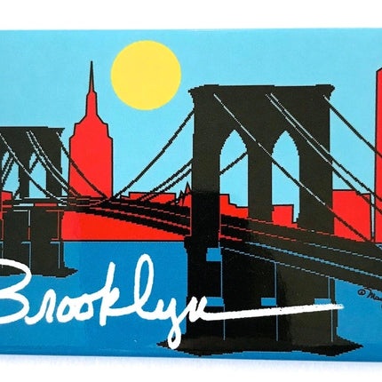 Brooklyn Bridge Skyline Magnet