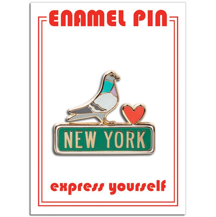 NYC Pigeon Pin