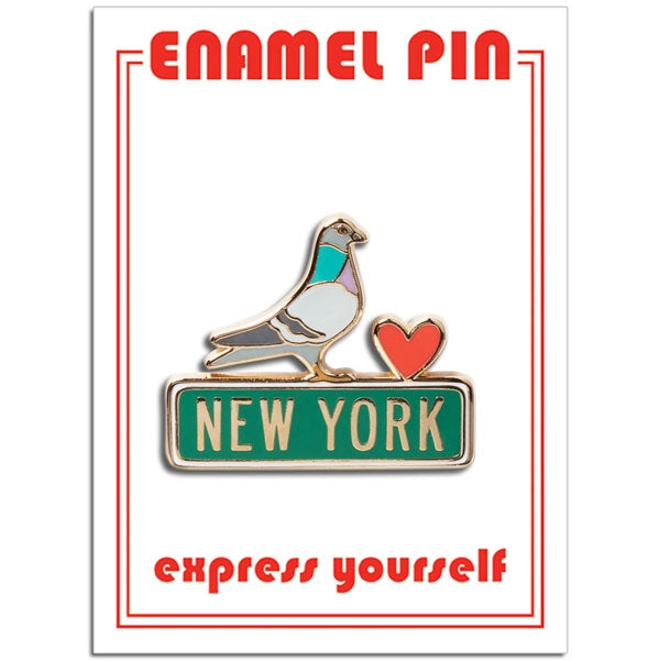 NYC Pigeon Pin