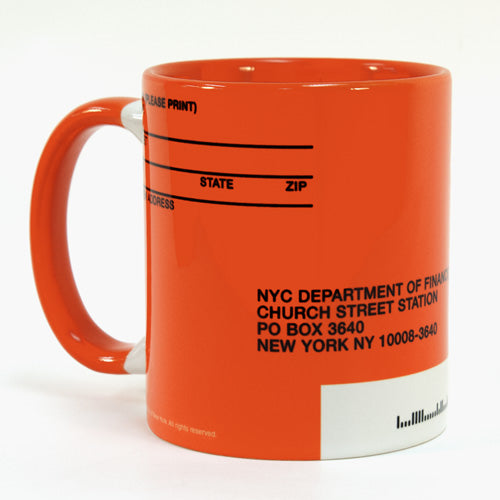Parking Ticket Mug