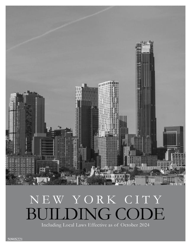 Ntc Building Code Municipal Publications – NYC CityStore
