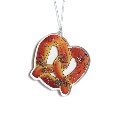 Pretzel Christmas Ornament