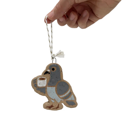 Pigeon Pottery Ornament