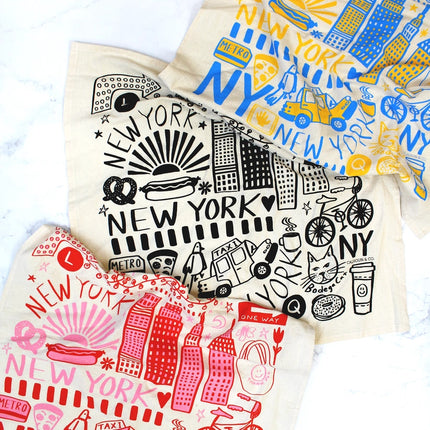 New York Printed Towel