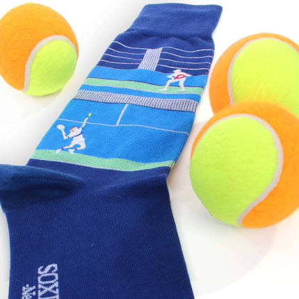 Men's Tennis Themed Socks