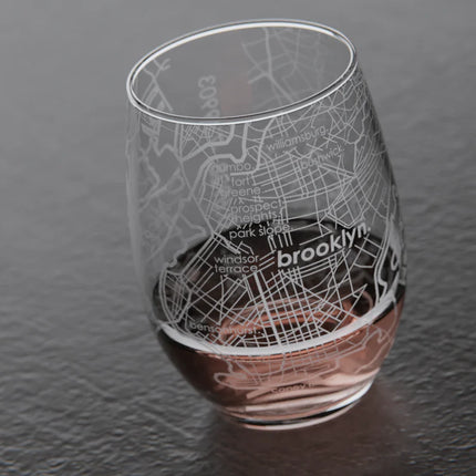 Brooklyn Stemless Wine Glass