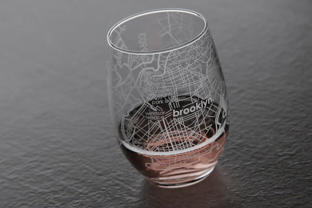 Brooklyn Stemless Wine Glass