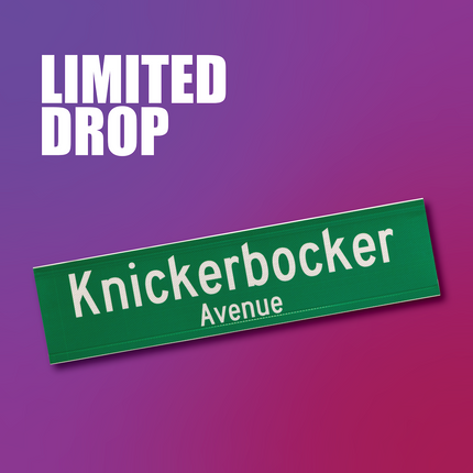 Knickerbocker Avenue Sign