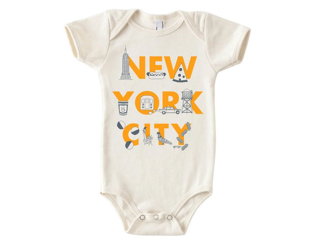 New York City Font Onesie