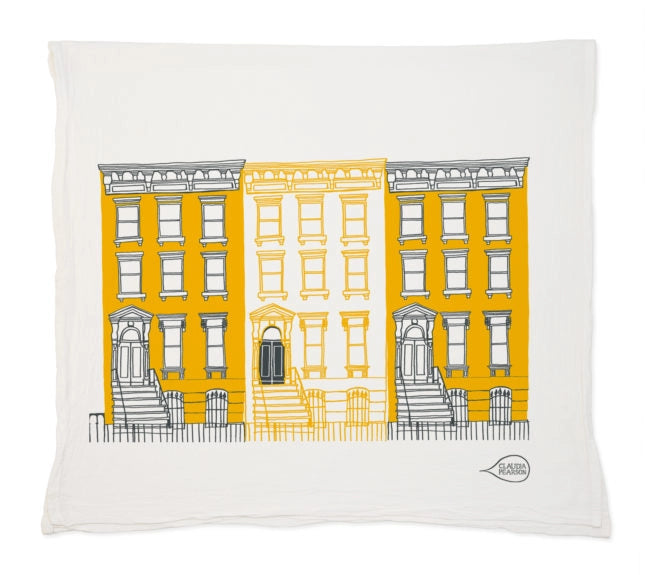 Brownstone Tea Towel