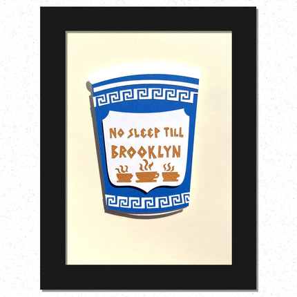 Framed Handmade, NYC Art Piece
