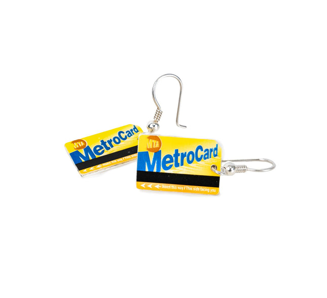 MetroCard Earrings